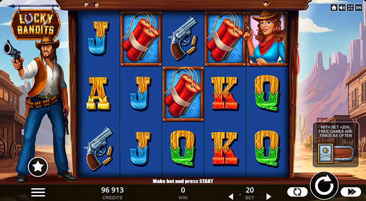 Main game screen