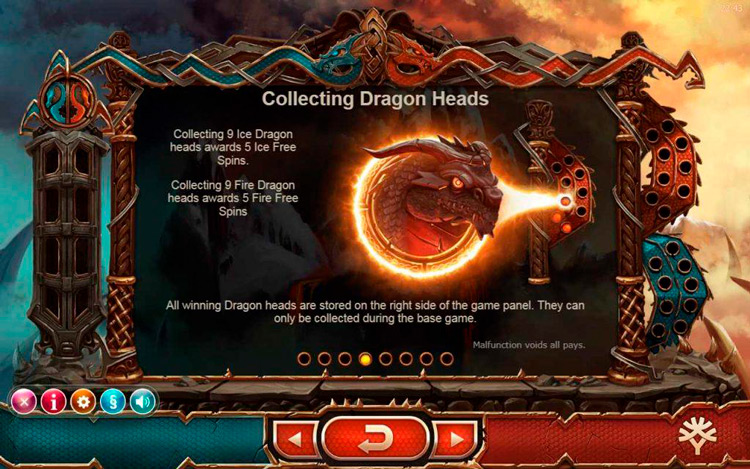 Rules of Double Dragons video slot